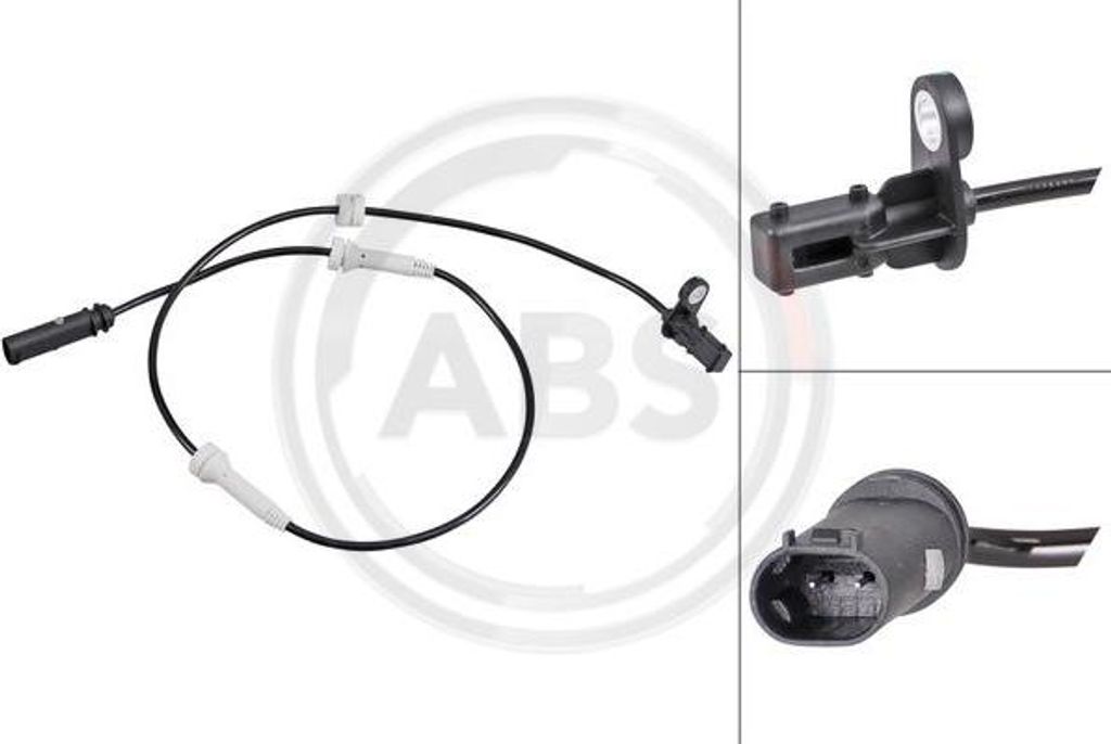 A.B.S. 32053 Raddrehzahlsensor OE 34526859589 kompatibel mit 8er F93, 8er F92, 8er F91, 7er G11, 6er G32, 5er G31, 5er G30