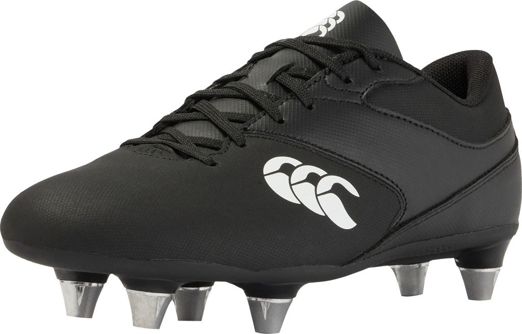 Canterbury - Herren Rugby-Stiefel für weichen Boden "Phoenix Raze" CS1860 (42 EU) (Schwarz/Weiß)