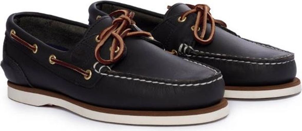 TIMBERLAND Damen - Amherst 2-Eye Bootsschuhe in mittelblau Produktbild 