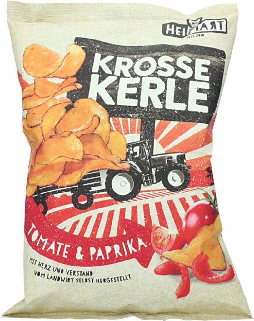 HeiMart Krosse Kerle Tomate & Paprika 115g Produktbild 