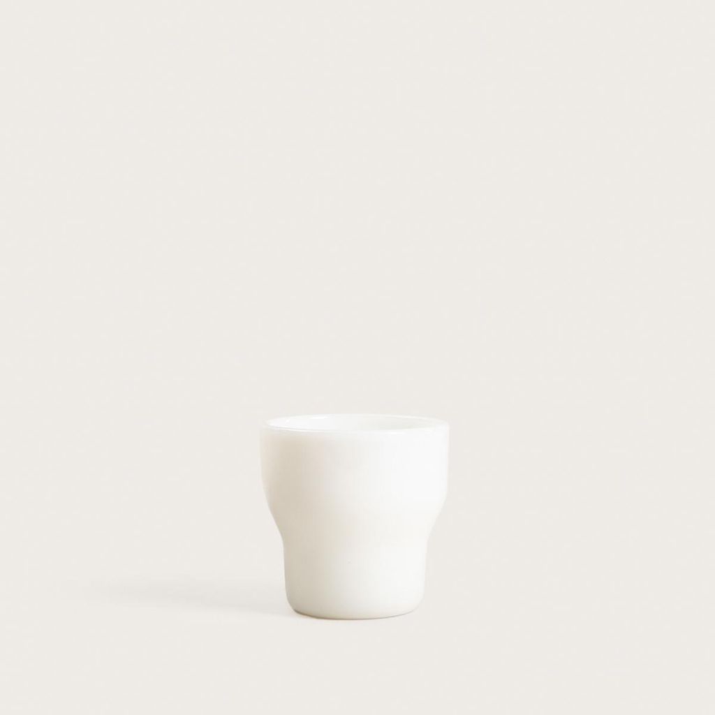 HOMLA PALLORA Milchglas weiß 0,15 l Produktbild 