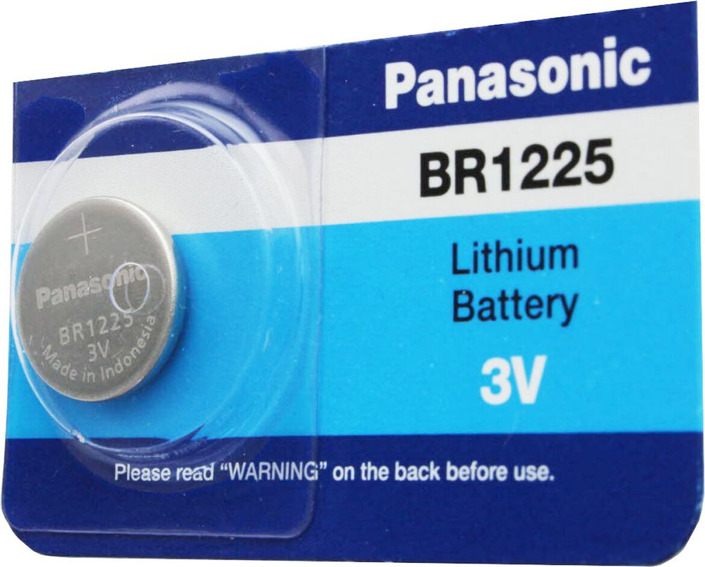BR1225 Batteria al litio Panasonic 2,5 x 12 mm Immagine del prodotto 
