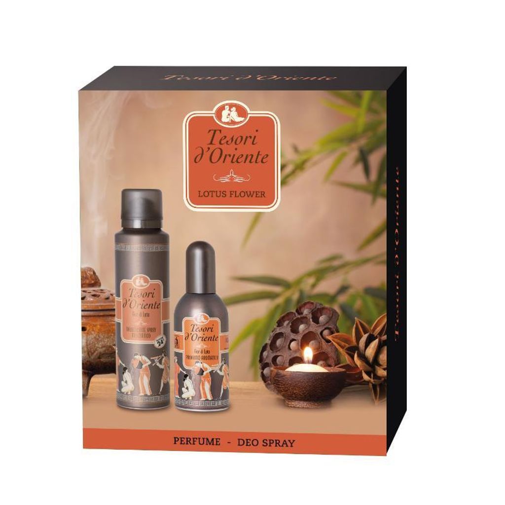 Tesori d'Oriente Lotusblüte / Fior di Loto Geschenkset Parfum & Deodorant