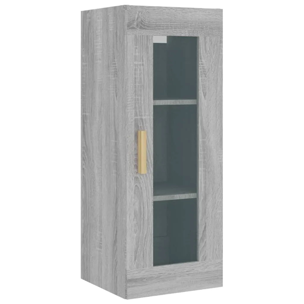 Pensile SYFAX™ 34,5x34x90 cm Grigio Sonoma | Qualità Certificata