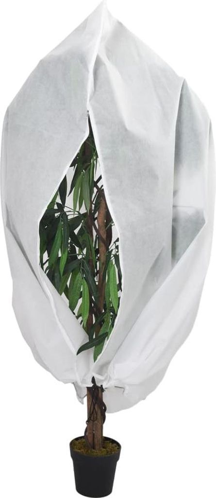 vidaXL Wintervlies mit Reißverschluss 4 Stk. 70 g/m² 3,93x3 m