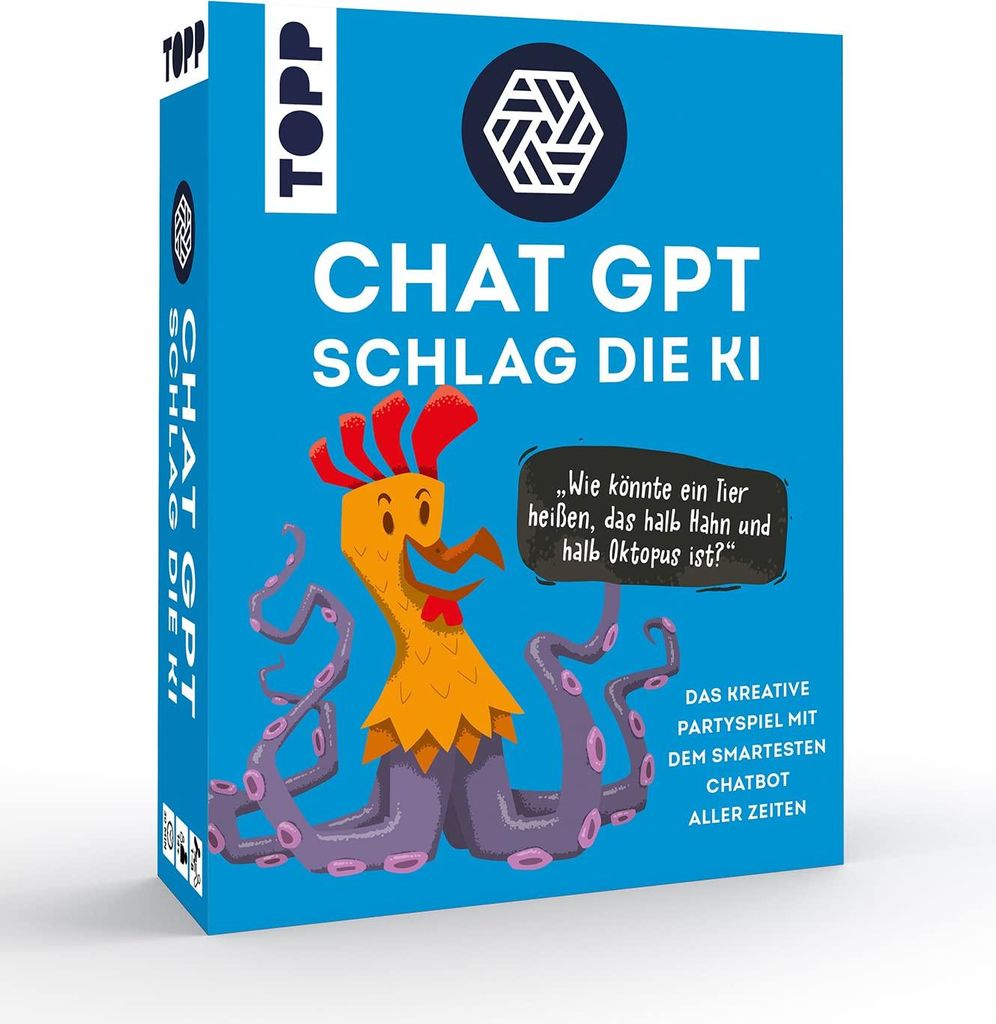 MVW Wildschütz GmbH ChatGPT  Schlag die KI Partyspiel Zdjęcie produktu 