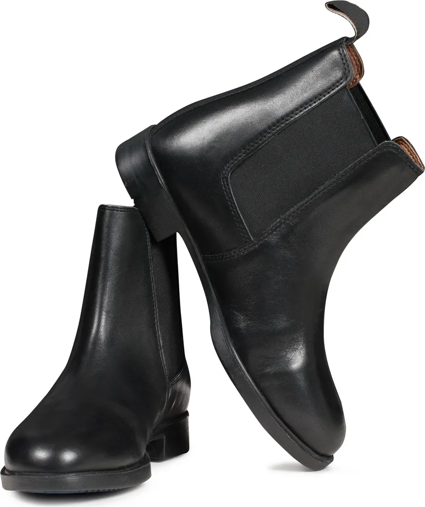 Bottines Jodhpurs Star Waldhausen 37 avec Élastiques Robustes Noir