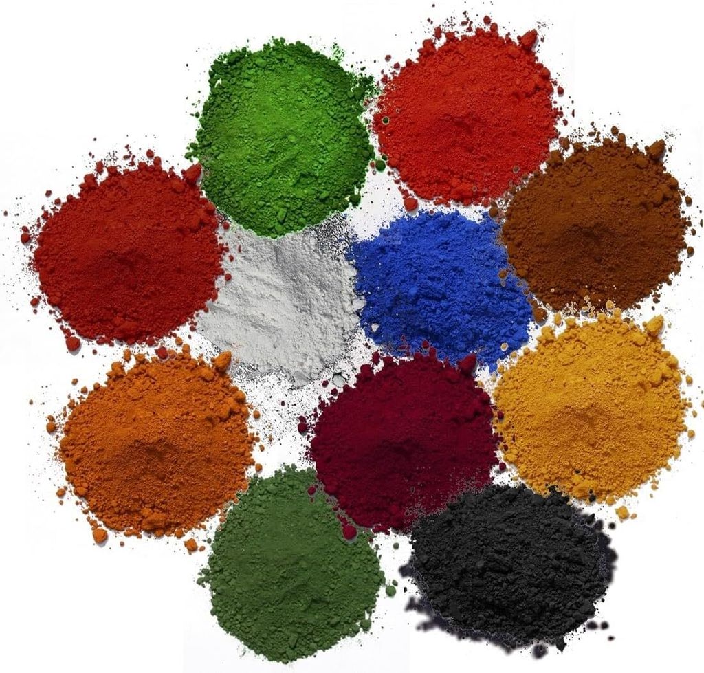 Pigmentpulver, Eisenoxid, 11 verschiedene Farbtöne je 100g Produktbild 