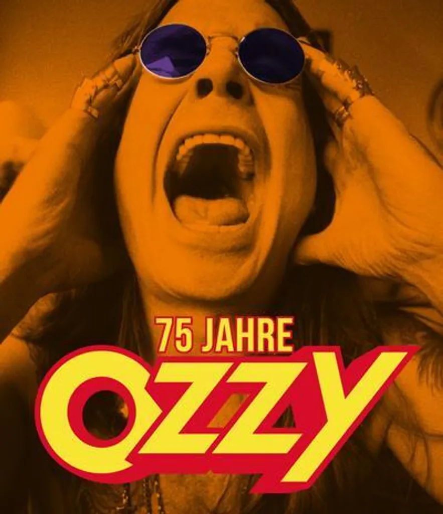 Ozzy 75 Jahre Édition Limitée Reliée avec Photos Inédites et Archives