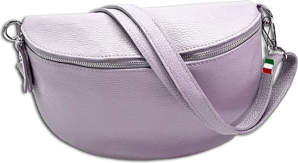 Florence borsa in pelle cintura rosa lavanda OTF825A Immagine del prodotto 