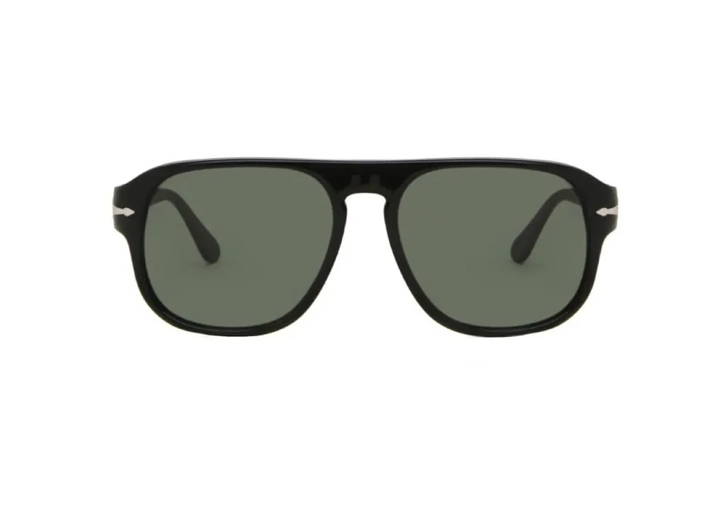 Lunettes de soleil Persol pour conduire et sorties en ville, monture noire