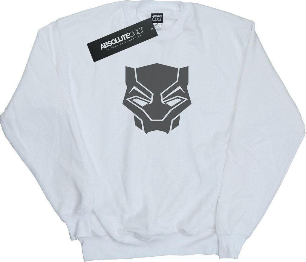 Marvel - "Black On Black" Sweatshirt für Herren BI13446 (S) (Weiß)
