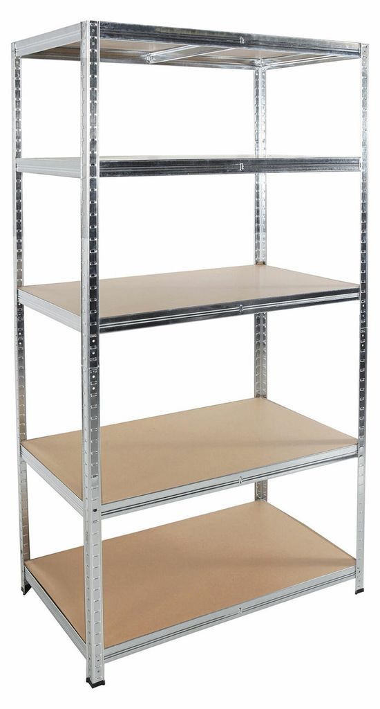 Linder Exclusiv Steckregal, Werkstattregal,Schwerlastregal, Lagerregal, Metallregal 180x100x60 cm