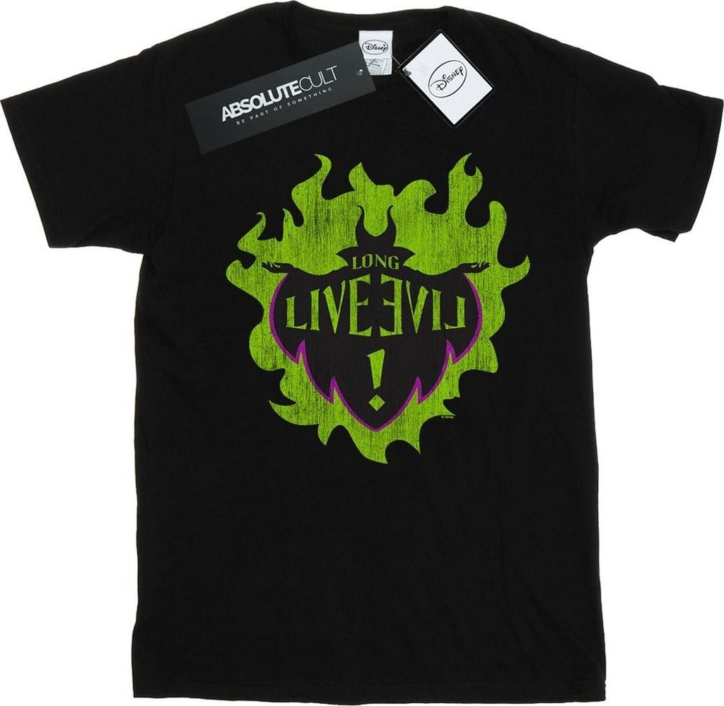 Disney - "The Descendants Long Live" T-Shirt für Herren BI22322 (S) (Schwarz)