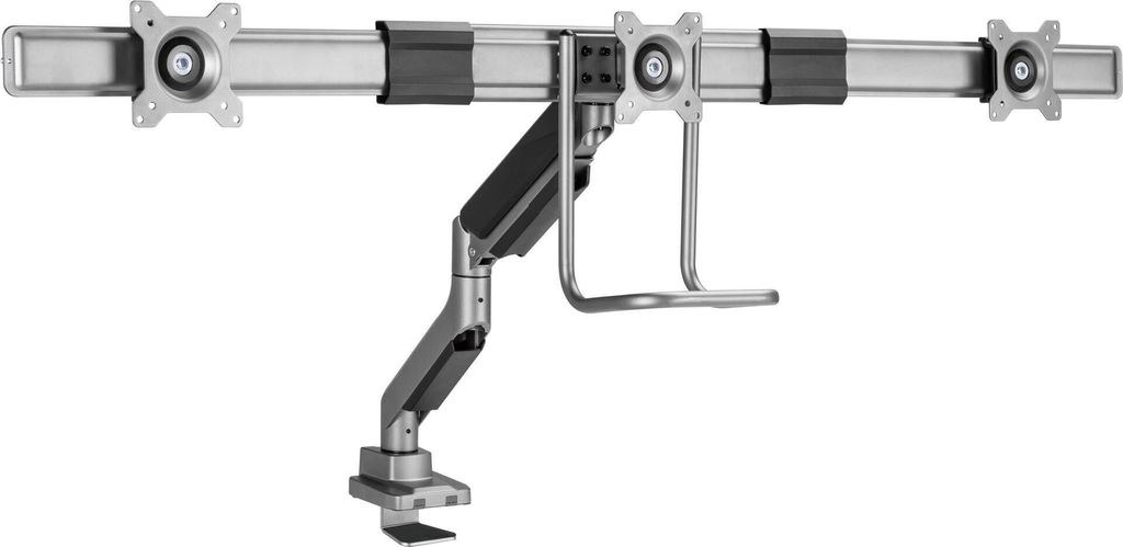 Equip Tischhalterung 17"-27"/3TFT 360° Gasfeder 6Kg silber lite Retail