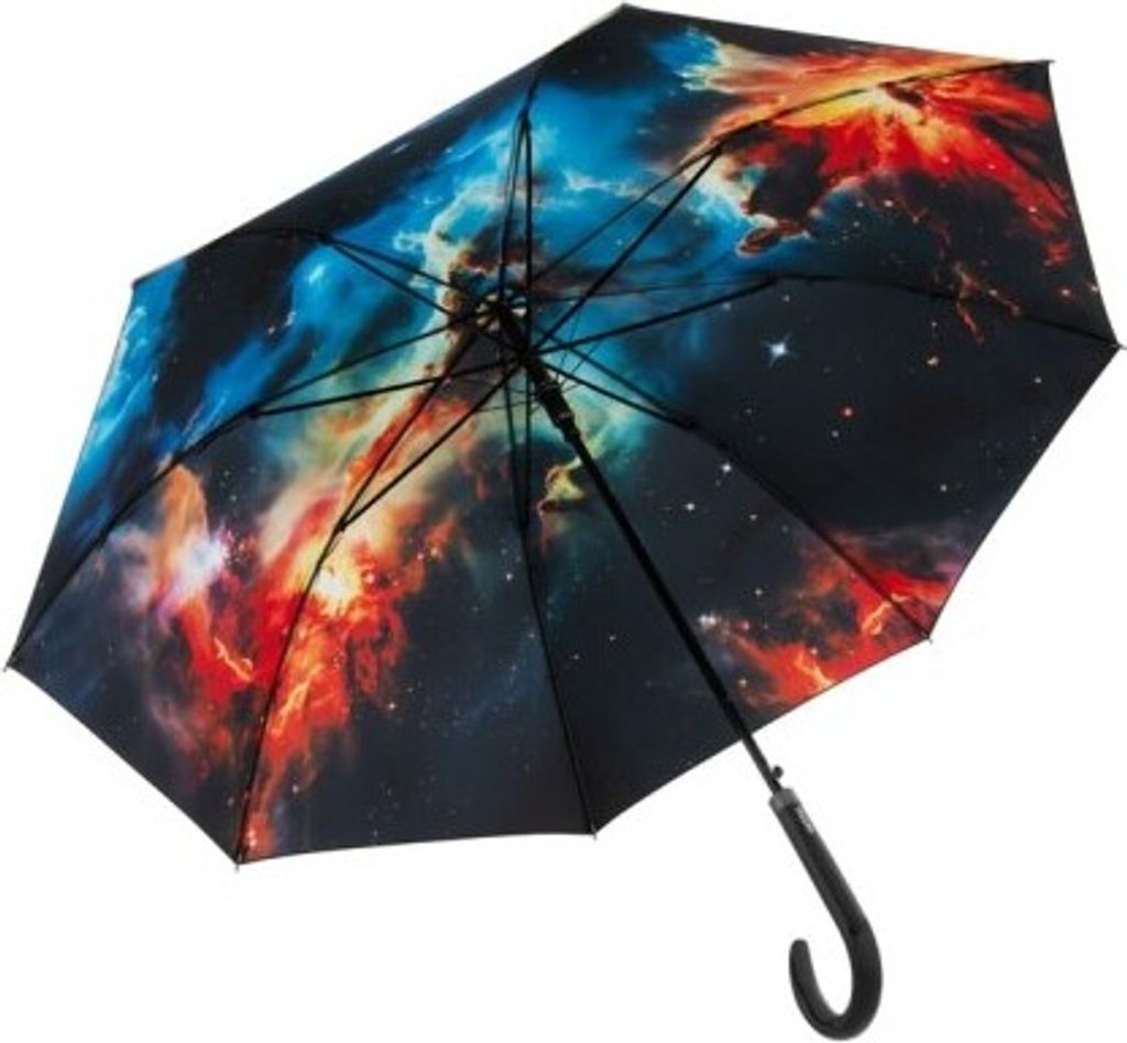 doppler Stockregenschirm Regenschirm Modern.Art Long Automatic Nebula bunt