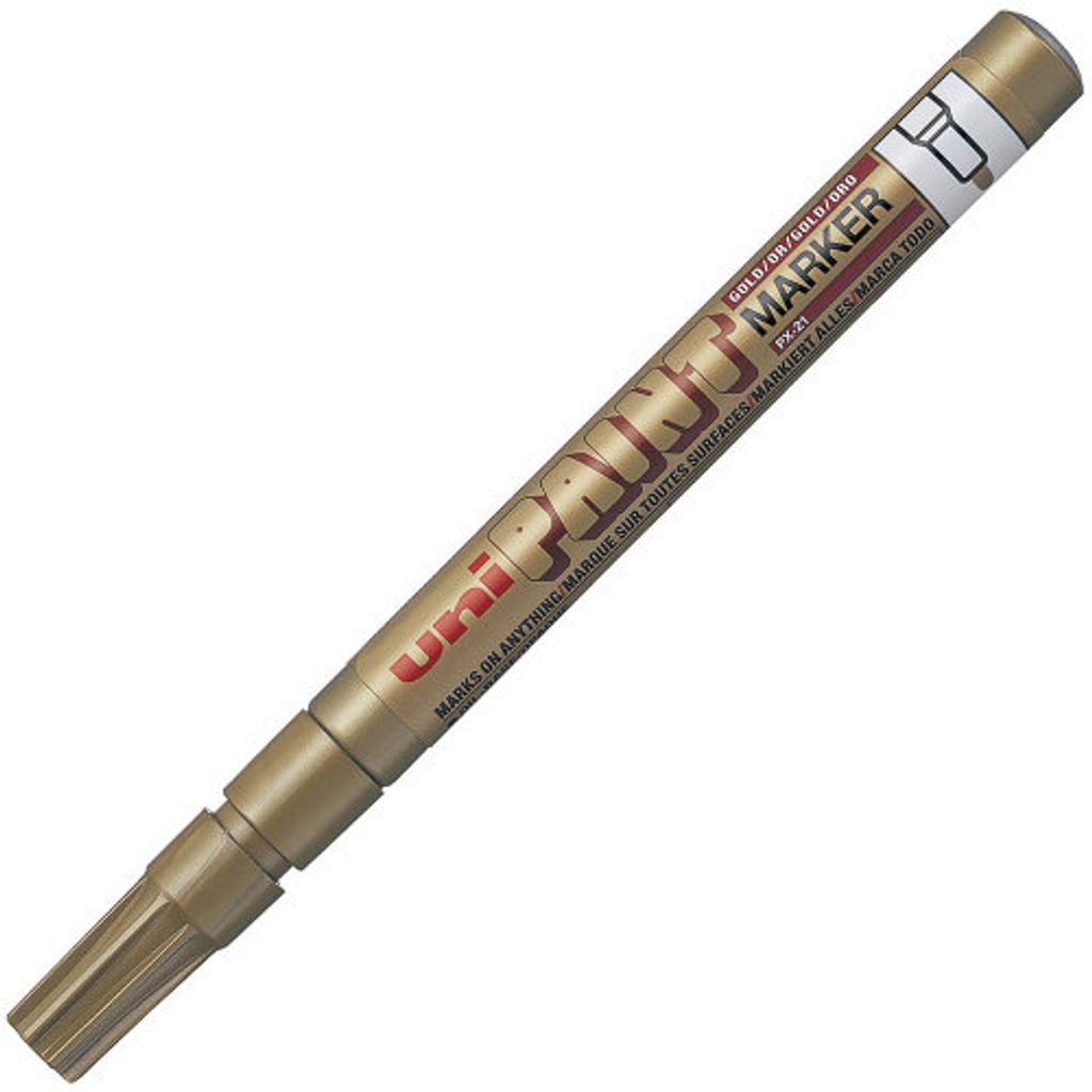 uni-ball Permanent Marker PAINT (PX 21) gold