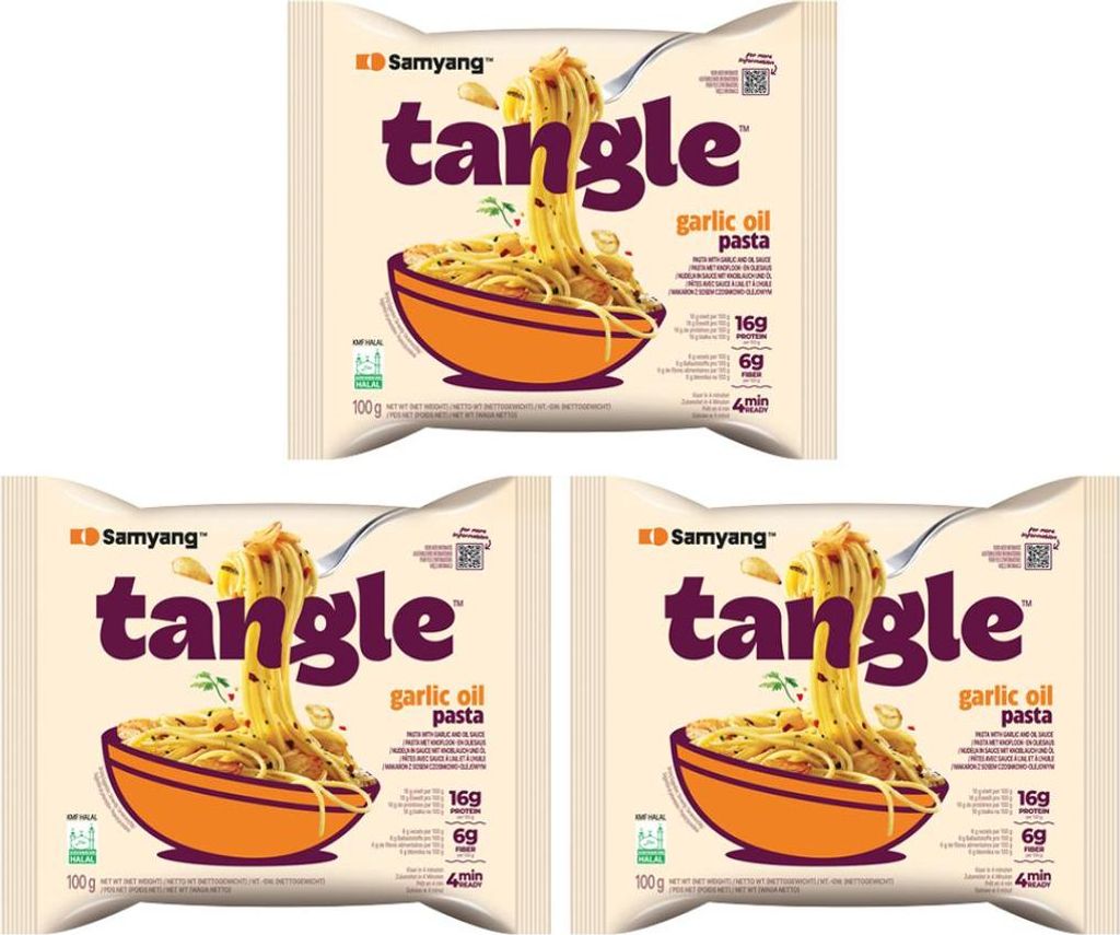 3er Pack Samyang Ramen Tangle – | 3x koreanische Öl-Nudeln Produktbild 