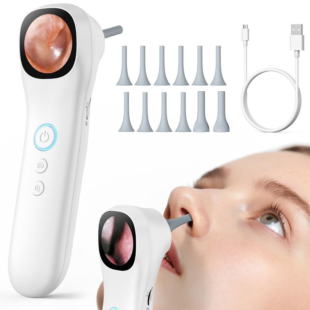 Ohrenschmalz Entferner mit Otoskop (1,21" Bildschirm, Produktbild 