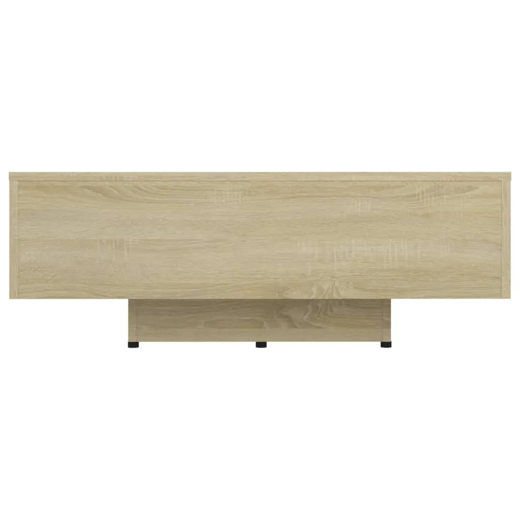Table Basse Stable et Facile à Nettoyer Chêne Sonoma Bois Composite - 9