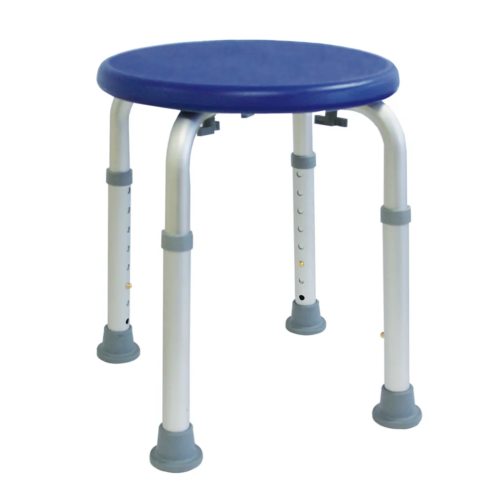 Tabouret de baignoire M-1020 assise ronde antidérapante et robuste