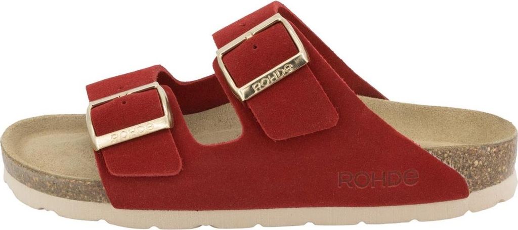 Rohde Damen Pantolette mit Fußbett 42