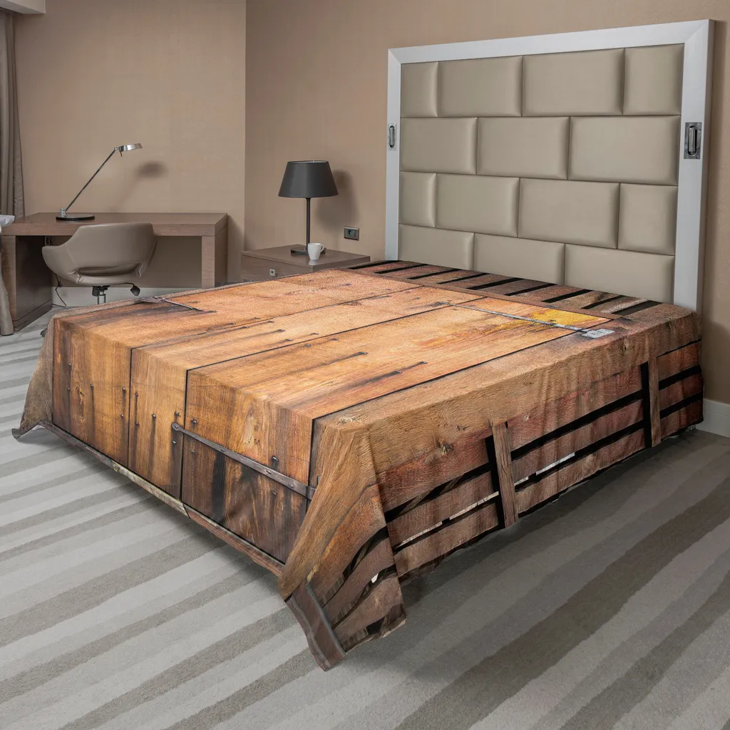 Lenzuolo Sopra ABAKUHAUS Rustico 260x228 cm | Microfibra Morbida Cioccolato