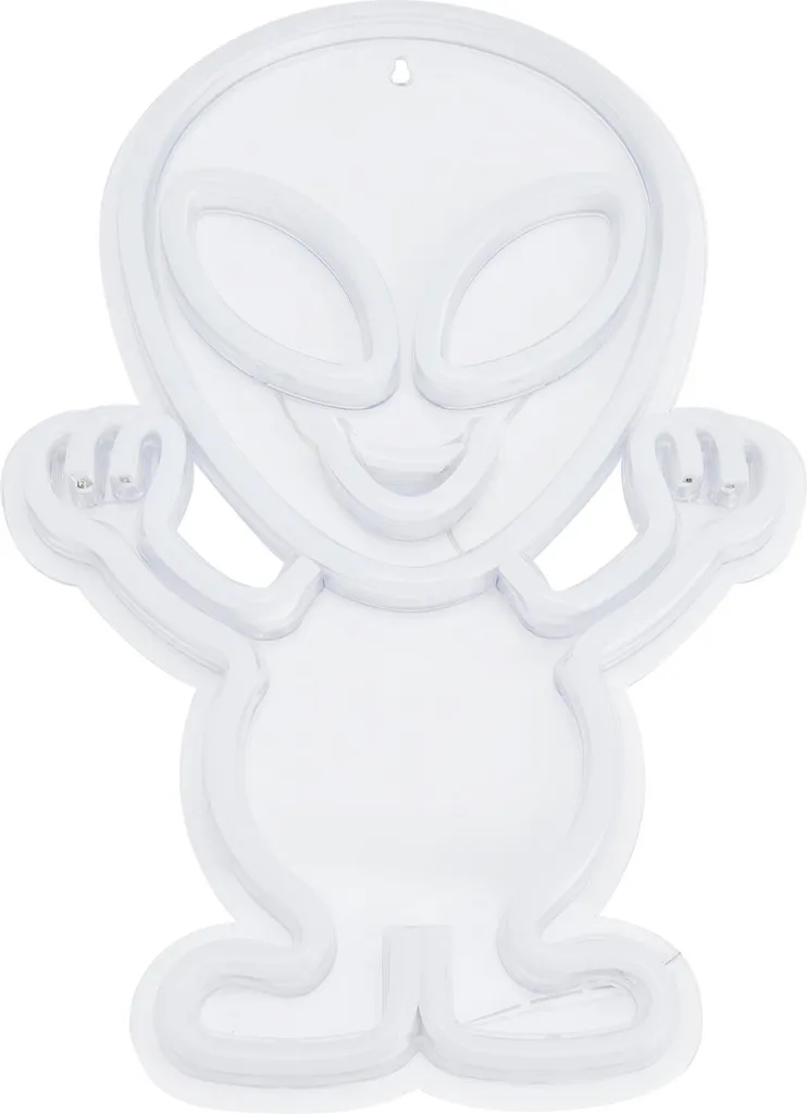 Veilleuse Alien Néon LED Verte Alimentation USB pour Setup Gaming Pro - 6