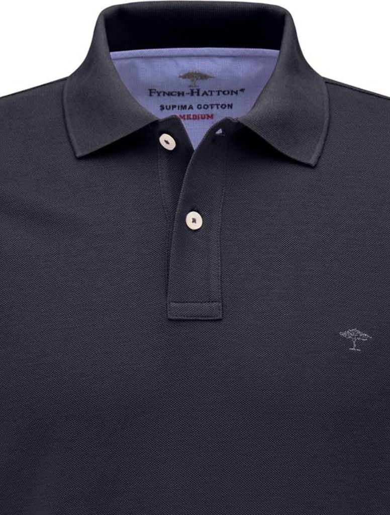 Fynch Hatton - Herren Poloshirt (10001700), Größe:L, Fynch Hatton farbe:Navy (685)