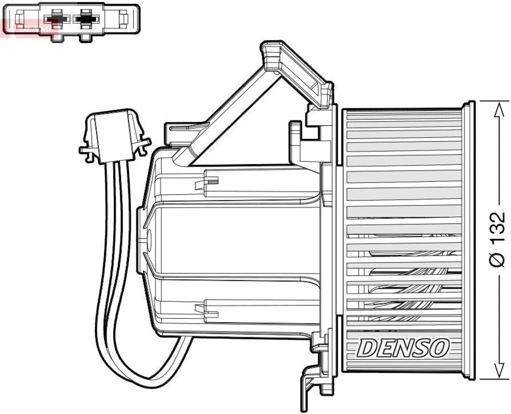 Pulseur d'air habitacle pour Audi A4 B8 et Q5 - Remplacement 8K1820021A