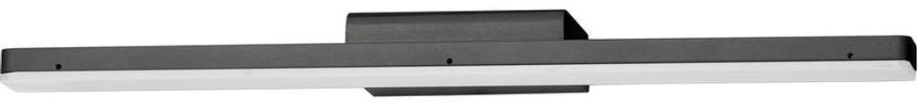 Nova Luce NYX LED Wandleuchte Grau 12W IP44 Warmweiss 45x9,5x3cm 9136172