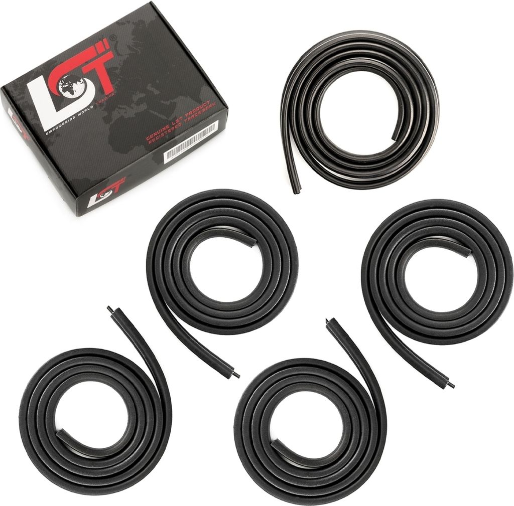 5x Türdichtung Gummiprofil Heckklappe Set vorne hinten für PEUGEOT 206 206+ SW