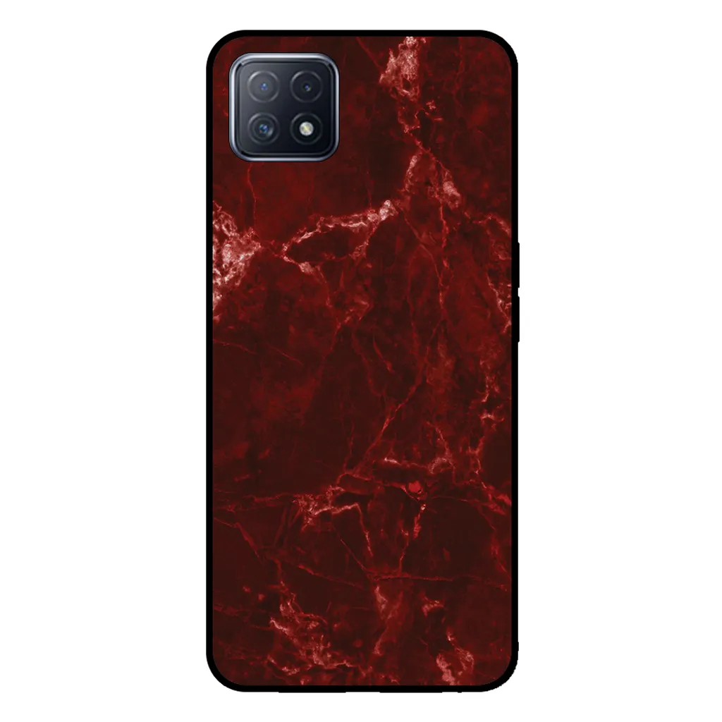 Protezione Marmo Rosso OPPO A53 5G / A72 5G / A73 5G Smartphonica