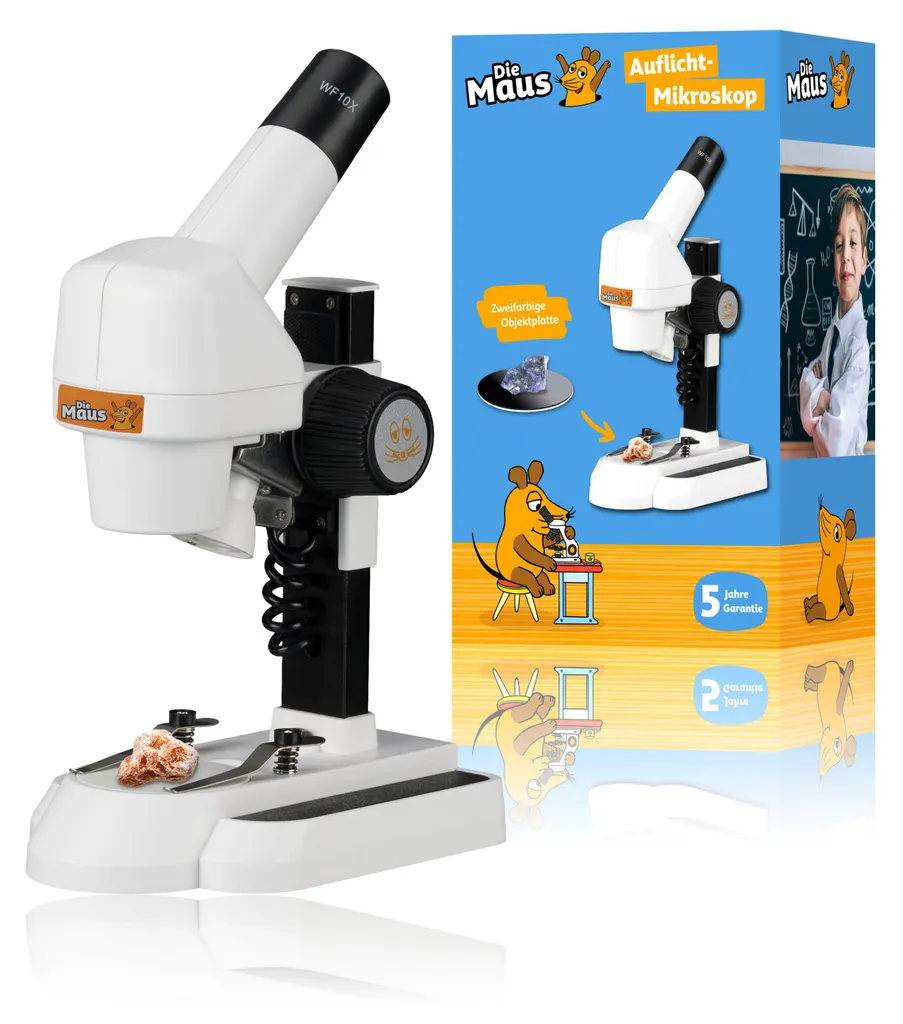 Microscope à lumière réfléchie avec éclairage LED et optique Premium