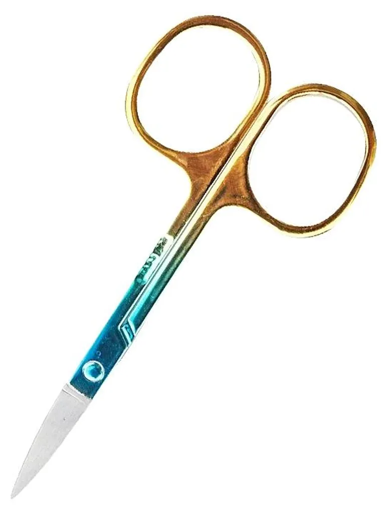 Coupe-sourcils acier inoxydable multifonction, design ergonomique or