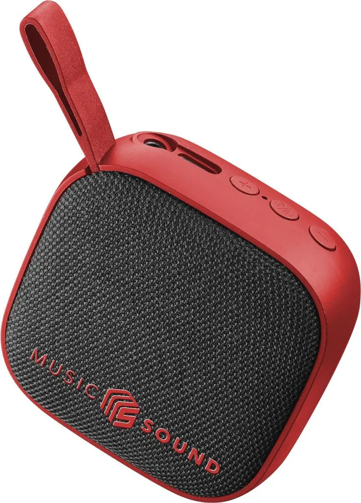 Altoparlante Mini Bluetooth Cellularline Rosso 3W - Audio Portatile