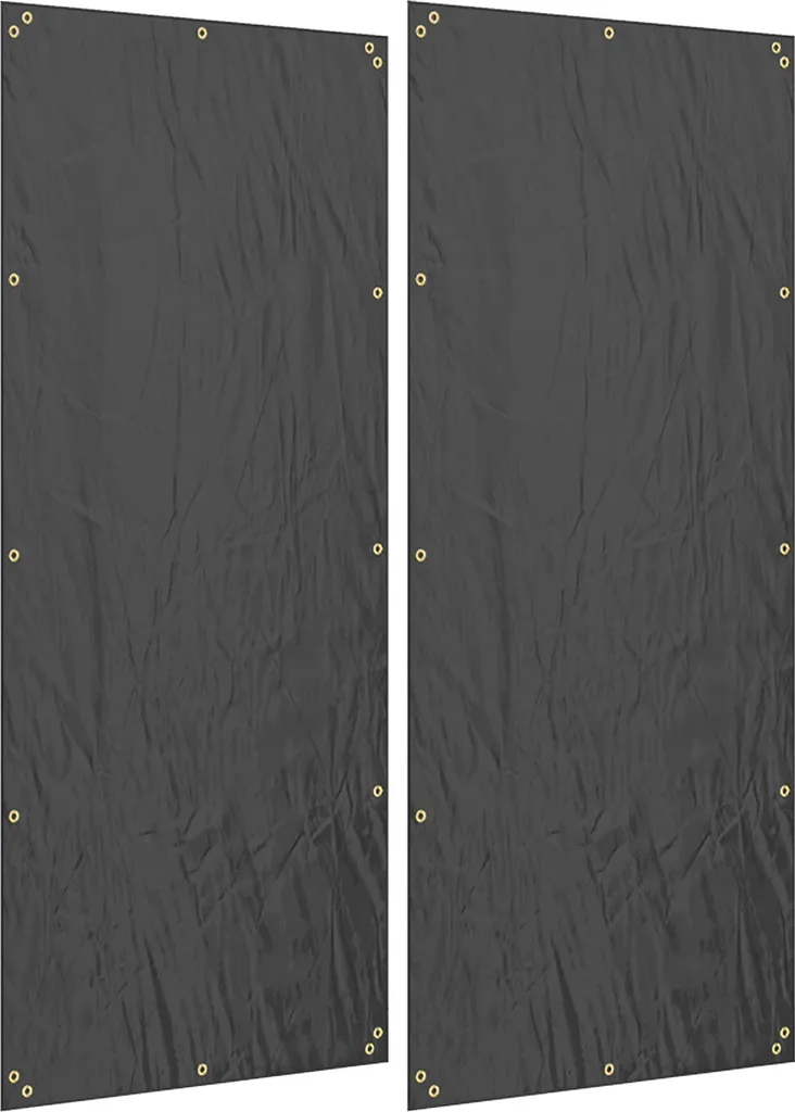 Protection de Bois de Chauffage contre la Pluie pour Porte-Bûches Noir