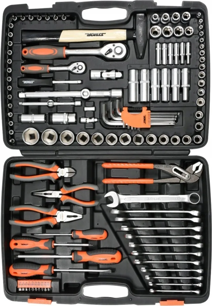 Boîte à outils 122 pièces : fini les outils éparpillés dans le garage