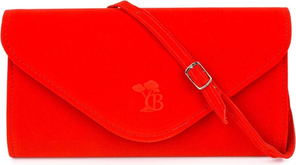 Damen Clutch Tasche elegant klein Beltimore Wildleder