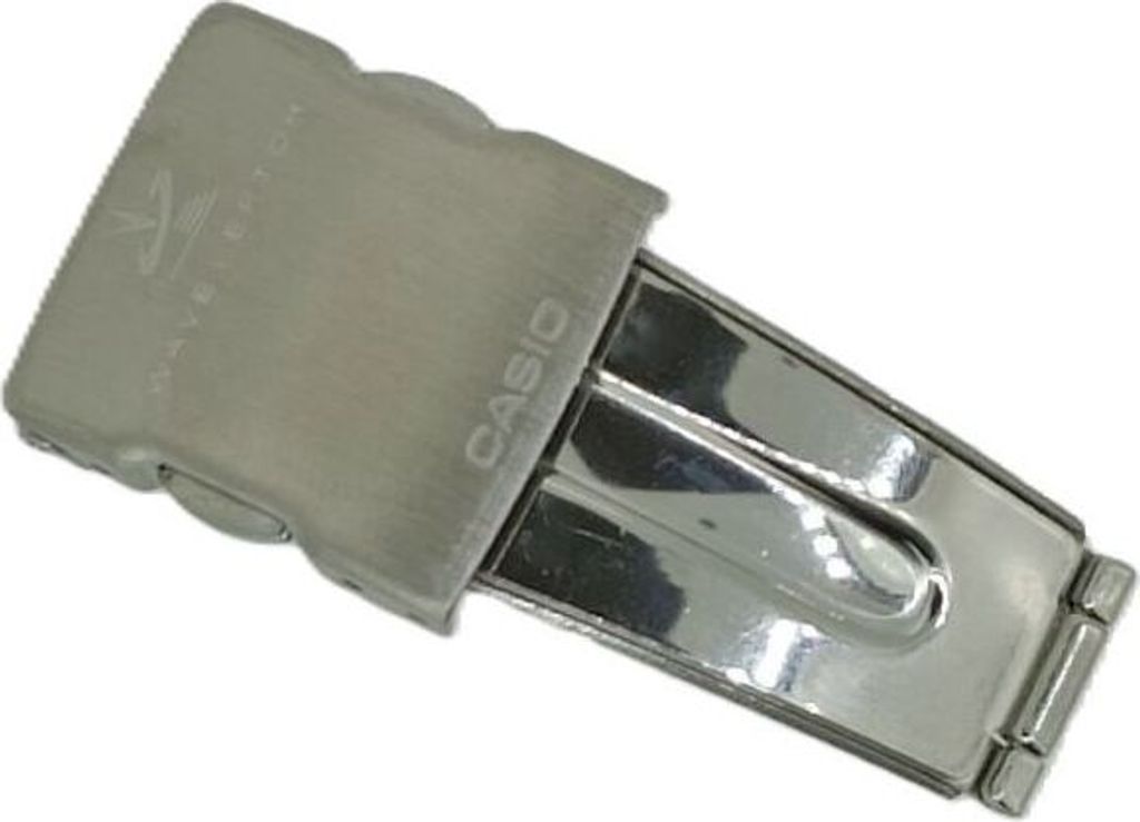 Casio Wave Ceptor 1x Schließe 18mm Edelstahl WVQ-200HDE-1BV Produktbild 