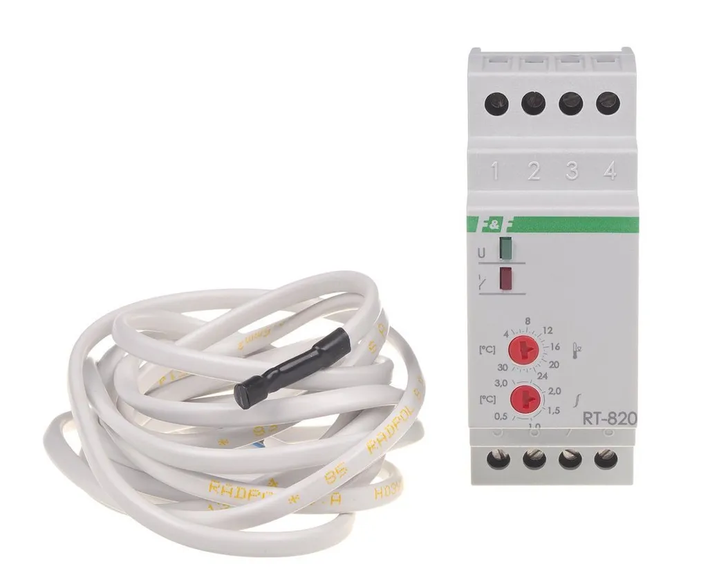 Régulateur RT-820 F&F : Contrôle thermique 4-30°C haute performance
