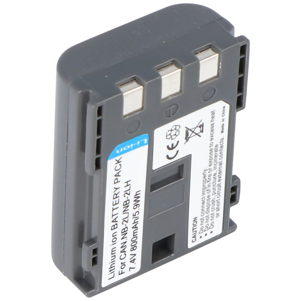 Batterie NB-2LH Compatible Canon - Pour Caméscopes IVIS HG10, DC300, HV30, IXY DV5