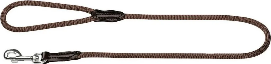 Hunter FREESTYLE Guinzaglio marrone per cani (110 cm)
