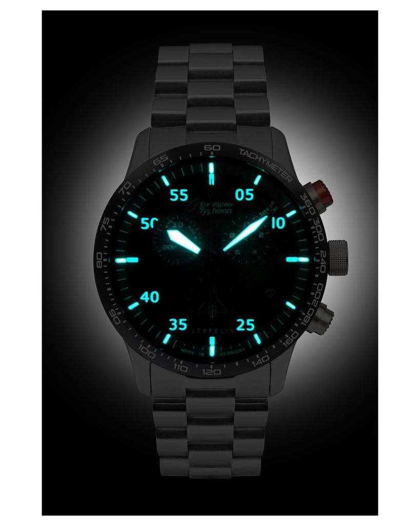 Zeppelin 7298M-3 Set Herren-Chronograph Eurofighter mit 2 Produktbild 