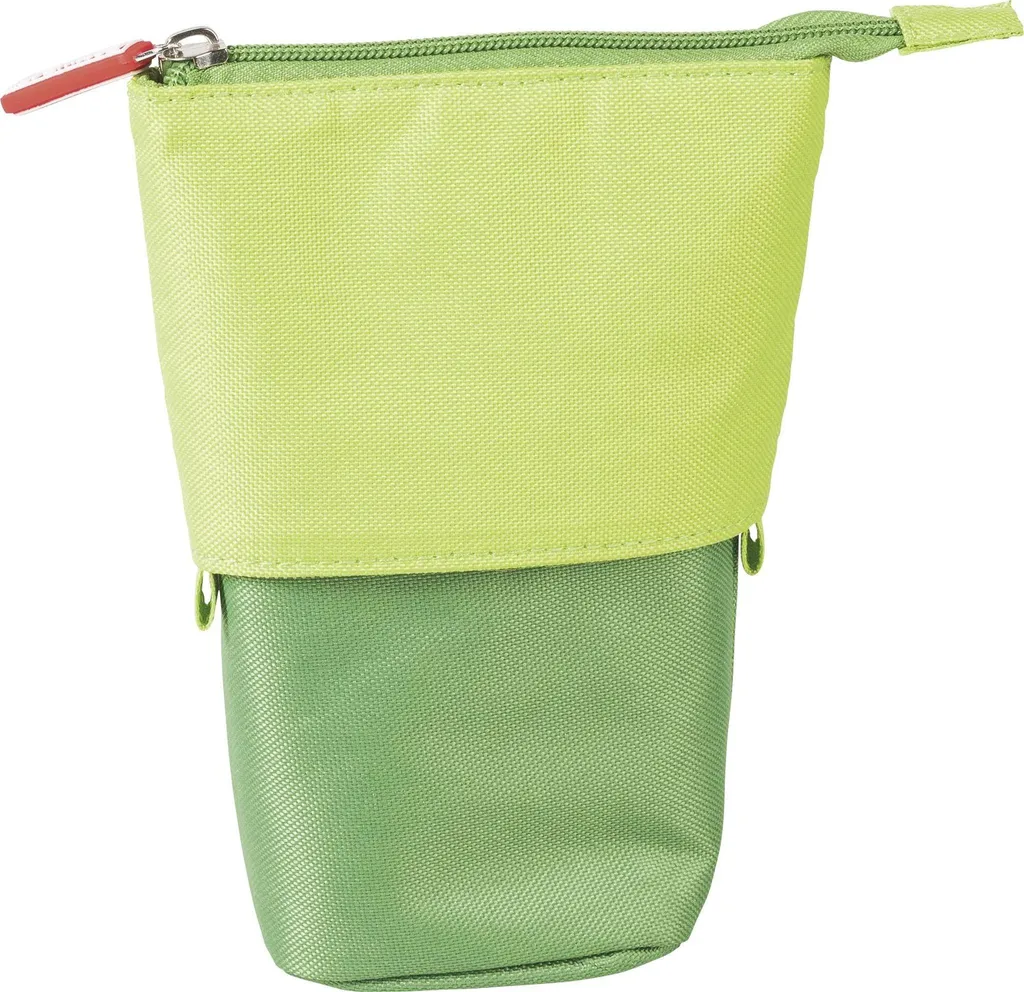 Trousse scolaire verte BRUNNEN 10490 - Étui de rangement 18 cm souple