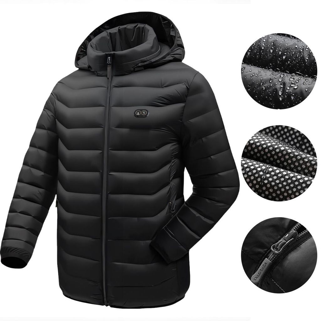 Beheizte Uni-Jacke, Heizmantel für Damen & Herren, Produktbild 
