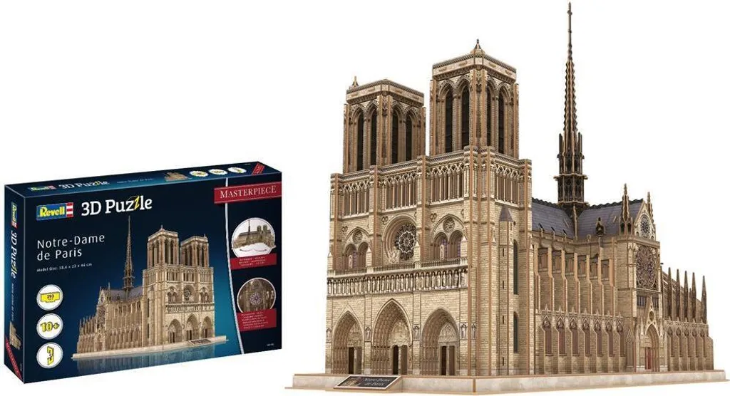 Notre-Dame de Paris Revell Masterpiece Edition avec Détails Réalistes