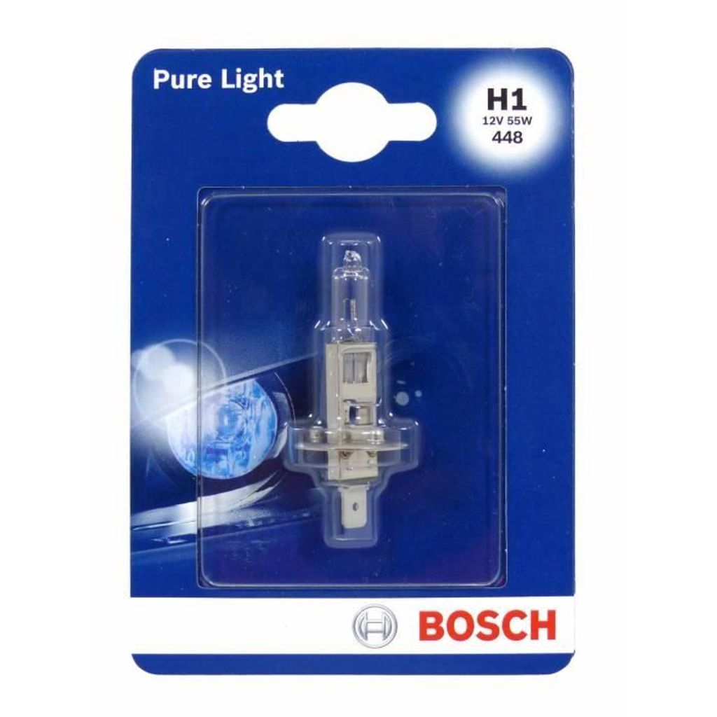 Bosch H1 Pure Light Kfz Glühlampe 12V, P14,5s