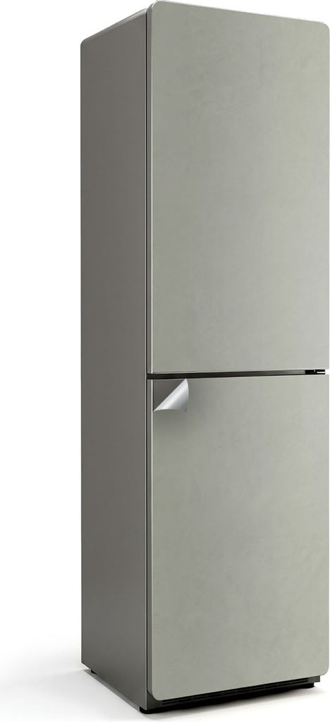 Farbe Dunkelgelb – Kühlschrank Aufkleber – Klebefolie Kühlschrank – Kühlschrank Nachbildung – Kühlschrankfolie selbstklebend – Küche...