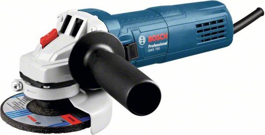 Bosch Winkelschleifer GWS 750 (125 mm) 0601394001